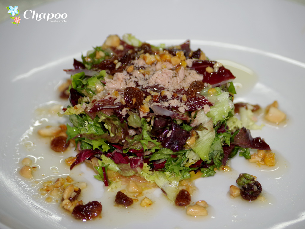 Restaurante Chapoo. Ensalada Chapoo