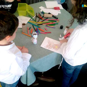 Actividades de la animación infantil. Juegos pintar