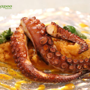 Pulpo a la brasa