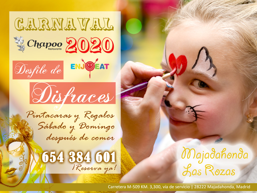 carnavales 2020 para niños con desfile y comida