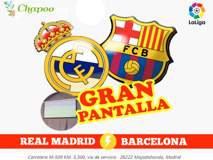 Ver Partido Barcelona contra Real Madrid La liga Las rozas