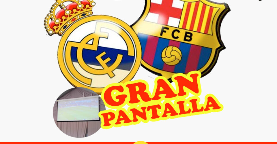 Ver Partido Barcelona contra Real Madrid La liga Las rozas