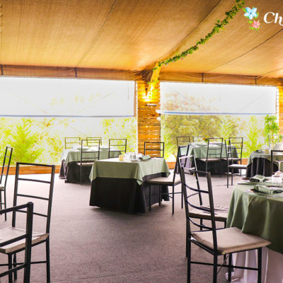 Restaurante con terraza cubierta para invierno en las rozas y majadahonda