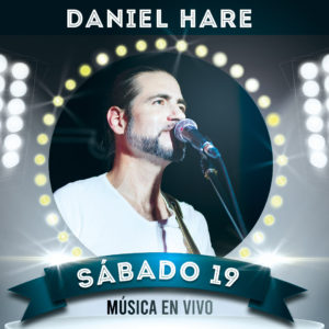 Música en directo en nuestro restaurante con Daniel Hare. Sábado 19 Diciembre